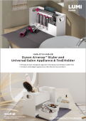 HAB-07/08 Dyson Airwrap Styler and Universal Salon Appliance & Tool Holders