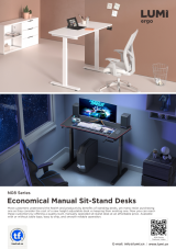 N08 Series Economical Manual Sit-Stand Desks