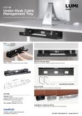 CC11-4B-Under-Desk Cable Management Tray