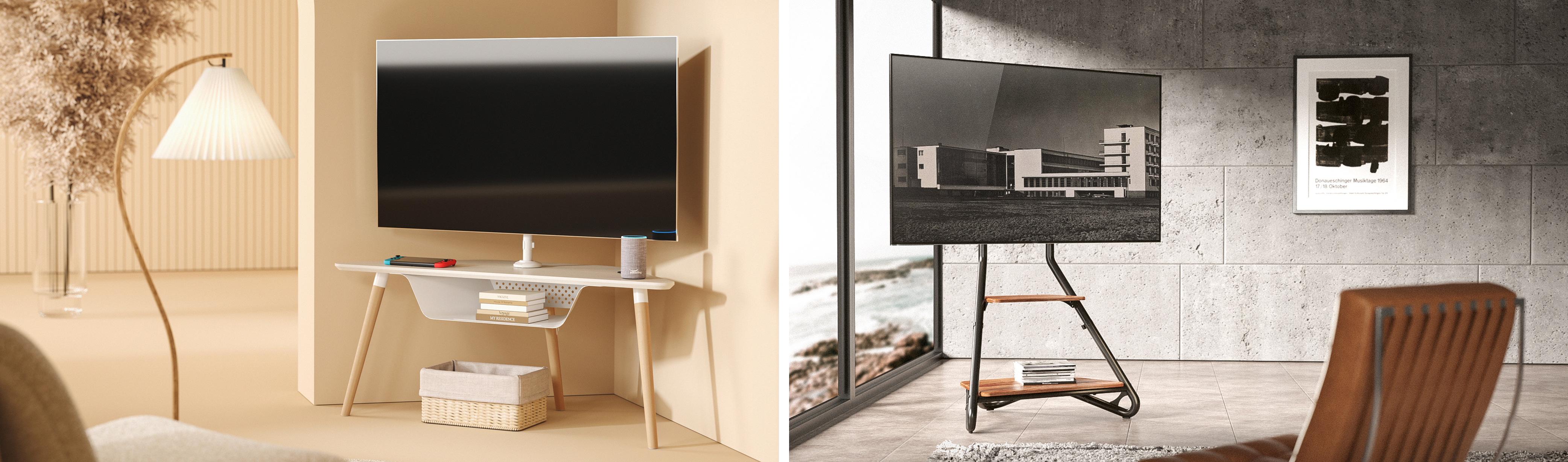 Corner TV Stand