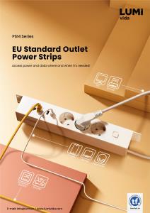 PS14 Series EU Standard Outlet Power Strips