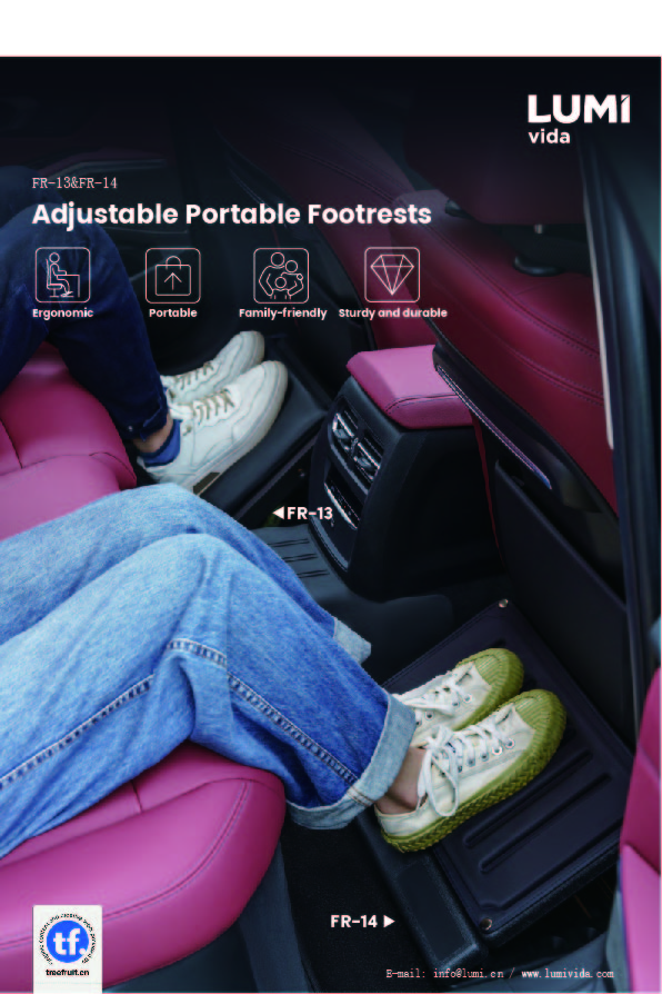 FR Series Adjustable Portable Automotive Footrest
