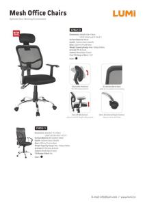 CH02 Series Mesh Office Chair