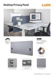 AP Series-Desk Privacy Panel