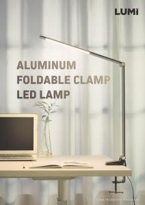 LDL05-5-Aluminum Foldable Clamp LED Lamp
