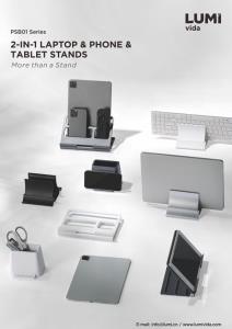 PSB01 Series-2-In-1 Laptop &#65286; Phone &#65286; Tablet Stands