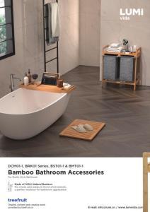 DCM01-1, BRK01 Series, BST01-1 &#65286; BMT01-1 - Bamboo Bathroom Accessories