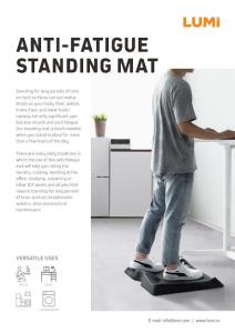 STM Series-Anti-Fatigue Standing Mat