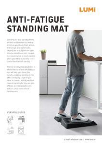 STM Series-Anti-Fatigue Standing Mat