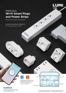 PS08W Series-Wi-Fi Smart Plugs and Power Strips