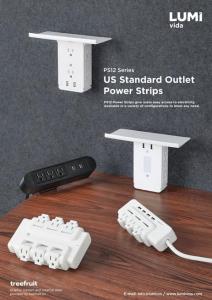 PS12 Series-US Standard Outlet Power Strips