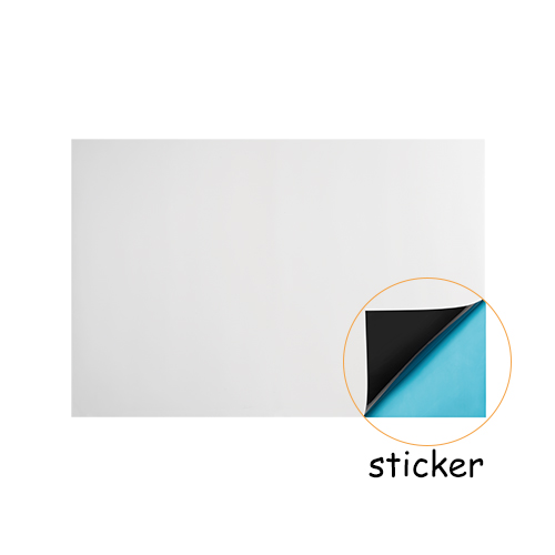 Stick-On Whiteboard
