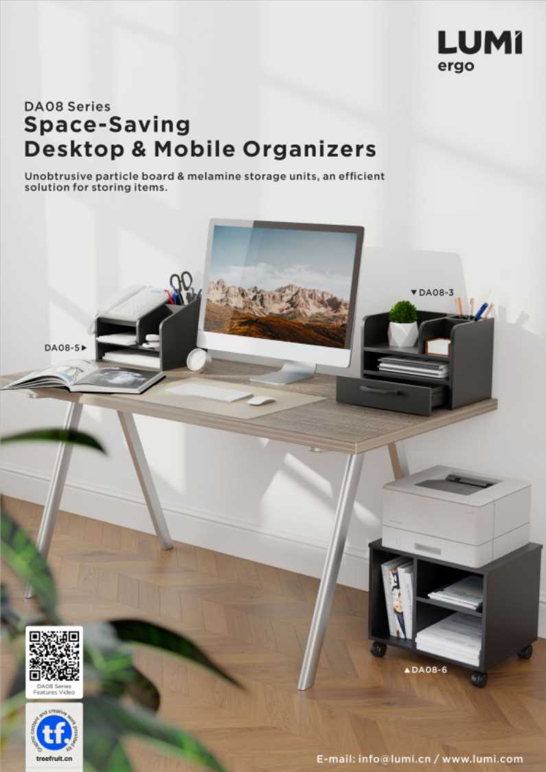 DA08 Series Space-Saving  Desktop & Mobile Organizers