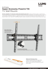 KL31 Series-Super Economy Fixed ＆ Tilt TV Wall Mounts