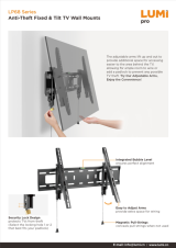 LP68 Series-Anti-Theft Fixed ＆ Tilt TV Wall Mounts