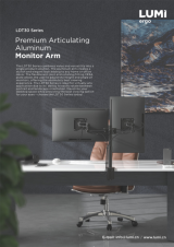 LDT30 Series-Premium Articulating Aluminum Monitor Arm