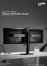 LDT41 Series-Easy-To-Adjust Vertical Lift Monitor Stands