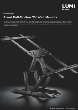 LPA69 Series-Steel Full-Motion TV Wall Mounts