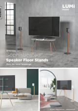 BS-62 Series-Sophisticated Speaker Floor Stands