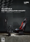 LRS03 Series-Adjustable Racing Simulator Cockpit