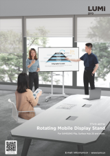 TTV11-46TW-Rotating Mobile Display Stand