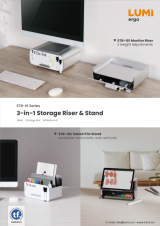 STB-18 Series-3-in-1 Storage Riser ＆ Stand