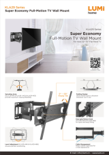 KLA29 Series Super Economy Full-Motion TV Wall Mount