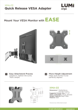 XMA-03-Quick Release VESA Adapter-Sales Sheet