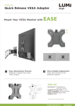 XMA-03-Quick Release VESA Adapter