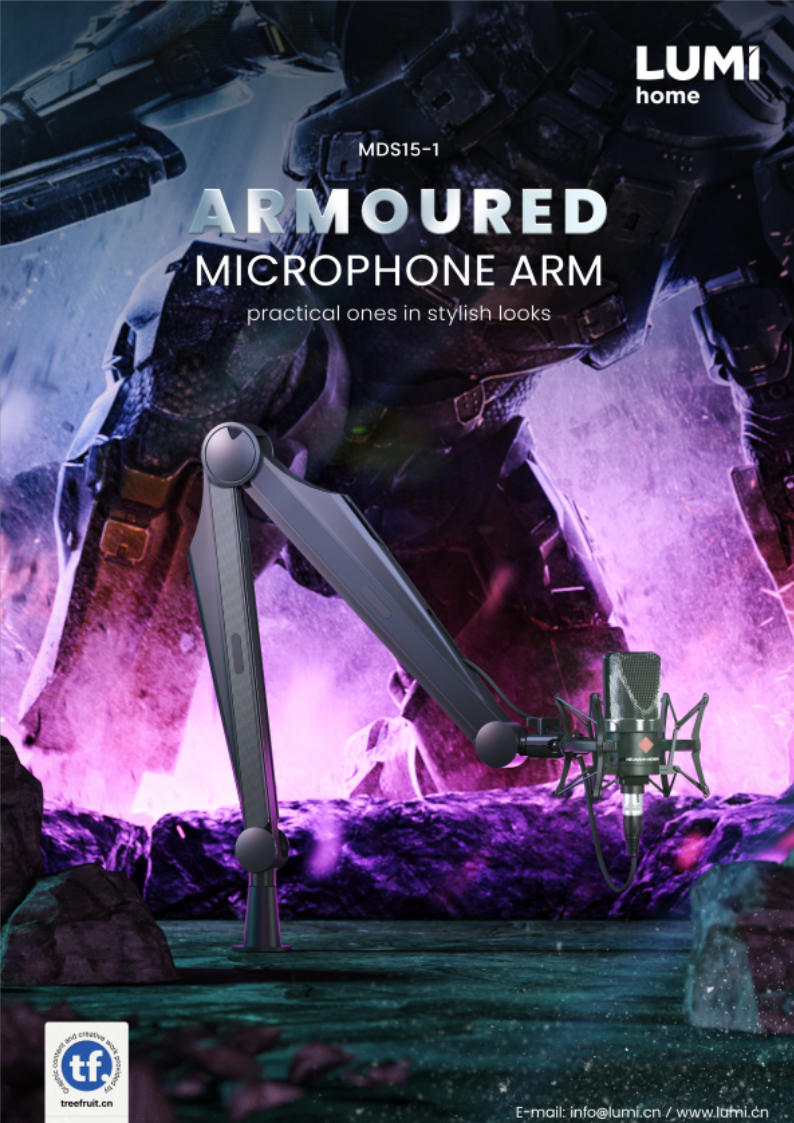 Armoured Microphone Arm