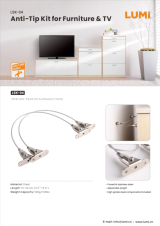 LSK-04 Anti-Tip Kit for Furniture & TV
