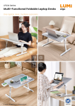 LPD04 Series-Multi-Functional Foldable Laptop Desks