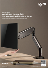 LDT60 Series Aluminum Heavy-Duty Spring-Assisted Monitor Arms