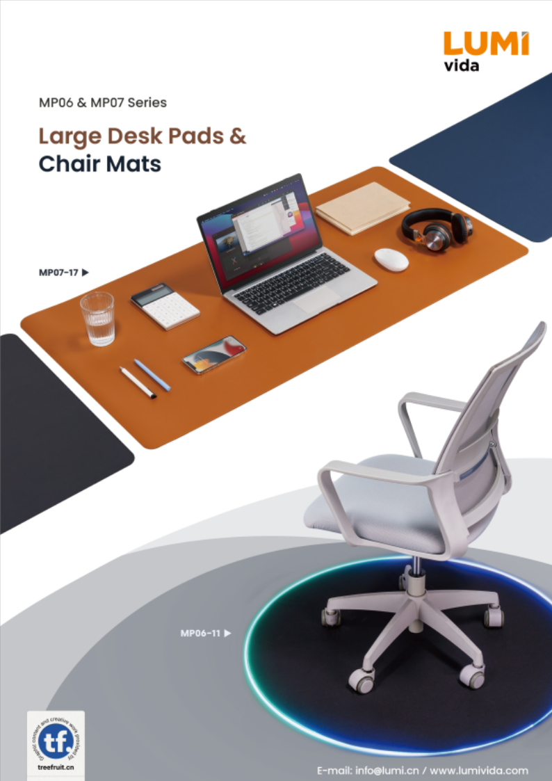 MP06 ＆ MP07 Series-Large-Sized Desk Pads ＆ Chair Mats