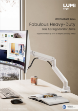 LDT69 ＆ LDA69 Series-Fabulous Heavy-Duty Gas Spring Monitor Arms