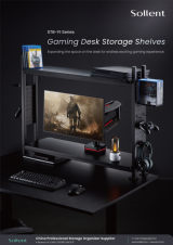STB-19 Series-Gaming Desk Storage Shelves