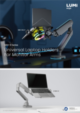 NBH-8 Series-Universal Laptop Holders For Monitor Arms