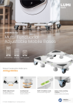 WMS08 Series-Multi-Functional Adjustable Mobile Bases