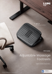 FR15 Series Adjustable Massage Footrests
