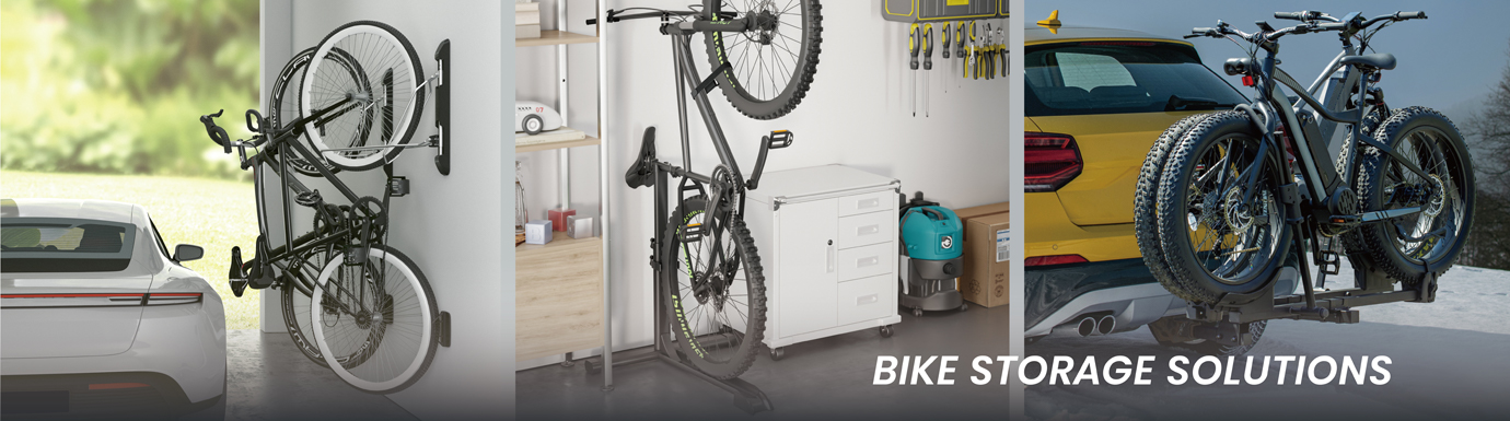 Efficient bike online storage