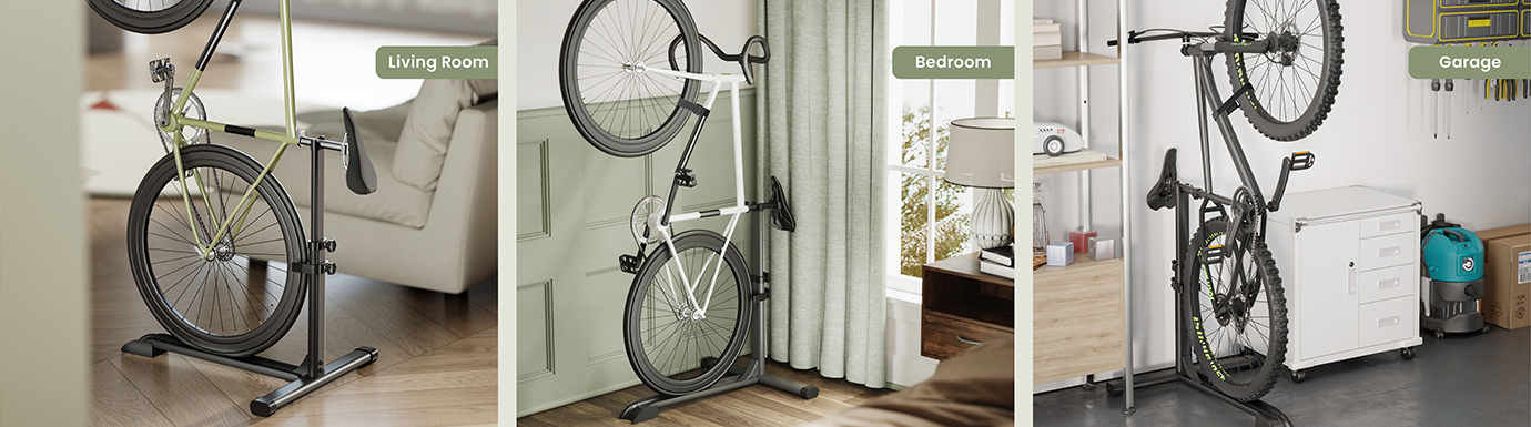 freestanding bike stand