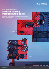 GPB Series ＆ HPS06-1 Modular Gaming Pegboard Storage Kits