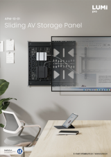 APM-10-01-Sliding AV Storage Panel