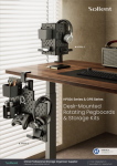 HPS06 Series ＆ GPB Series-Desk-Mounted Rotating Pegboards ＆ Storage Kits