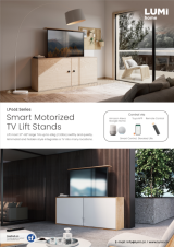 LP66E Series Smart Motorized TV Lift Stands