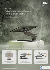 LDT73-T01 Adjustable Touch Screen Monitor Desk Stand