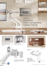 PAD29-02 Universal VESA Compatible Tablet Clamp