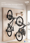 LBM Series On-Wall Bike Storage Racks