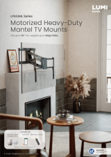 LPA53ML Series-Motorized Heavy-Duty Mantel TV Mounts