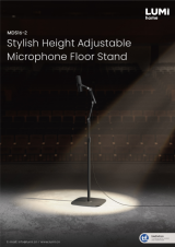 MDS16-2 Stylish Height Adjustable Microphone Floor Stand
